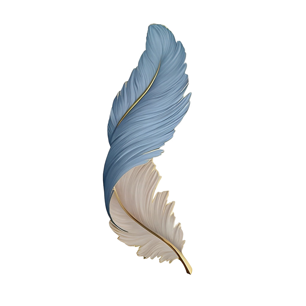 Feather Wall Lamp - Modern Luxury LED Art Deco Wall Light with Creative Design
